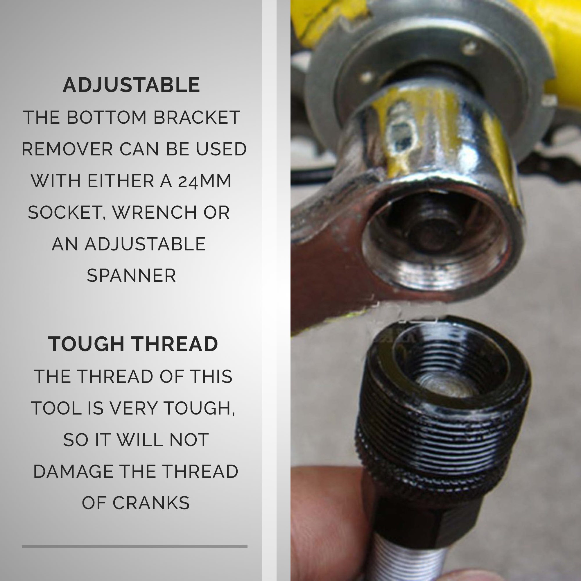 Bicycle Crank Wheel Puller Remover Repair Extractor Tool Botanique1