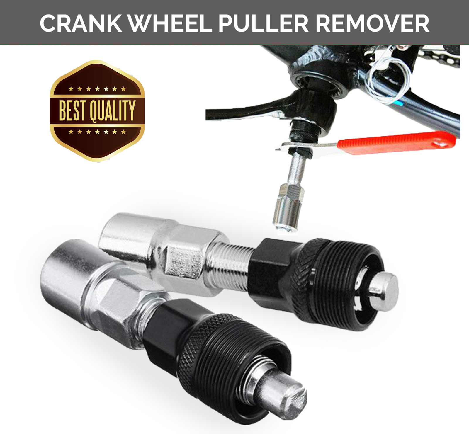 Bicycle Crank Wheel Puller Remover ( Repair Extractor Tool )