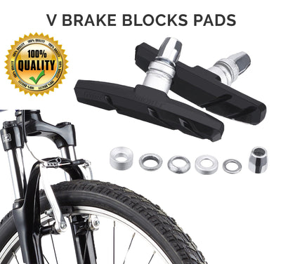 V-Brake Replacement Brake Pads Set ( Premium Rubber Blocks Shoes )