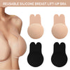 Reusable Silicone Breast Lift-up Rabbit Strapless Bra