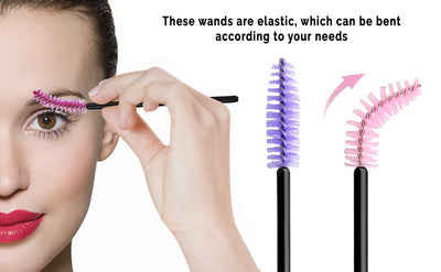 Disposable Eyelash Brush Mascara Wands Applicator ( Makeup Tool )