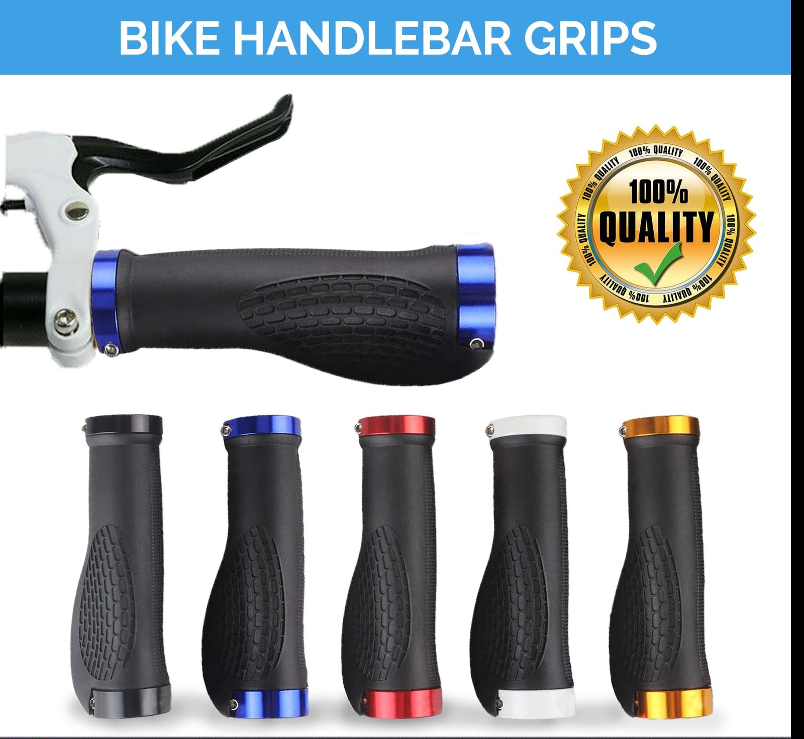 Double Lock Handlebar Extra Palm Grip