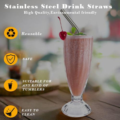Non-toxic Reusable Stainless Steel Straws